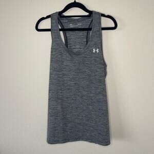 Under Armour Loose Racerback Tank Heather Grey Women’s - Size L